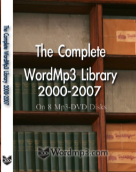 The Complete WordMp3.com Library (8 DVD-mp3 disks)